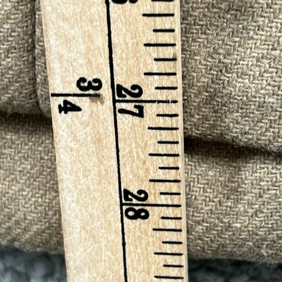 MNG Suit Jacket Coat Women's XS Removable Hood Wool Blend Brown Zipper S… - Picture 4 of 8